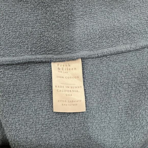 Frank & Eileen Ella The Easiest Dress In Jean Blue Fleece Size XS - Small - Picture 12 of 13